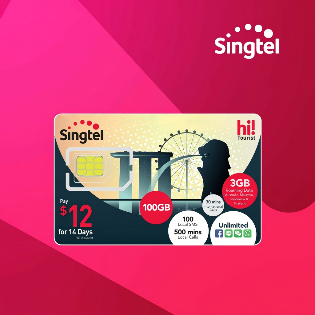 Singtel hi! Tourist