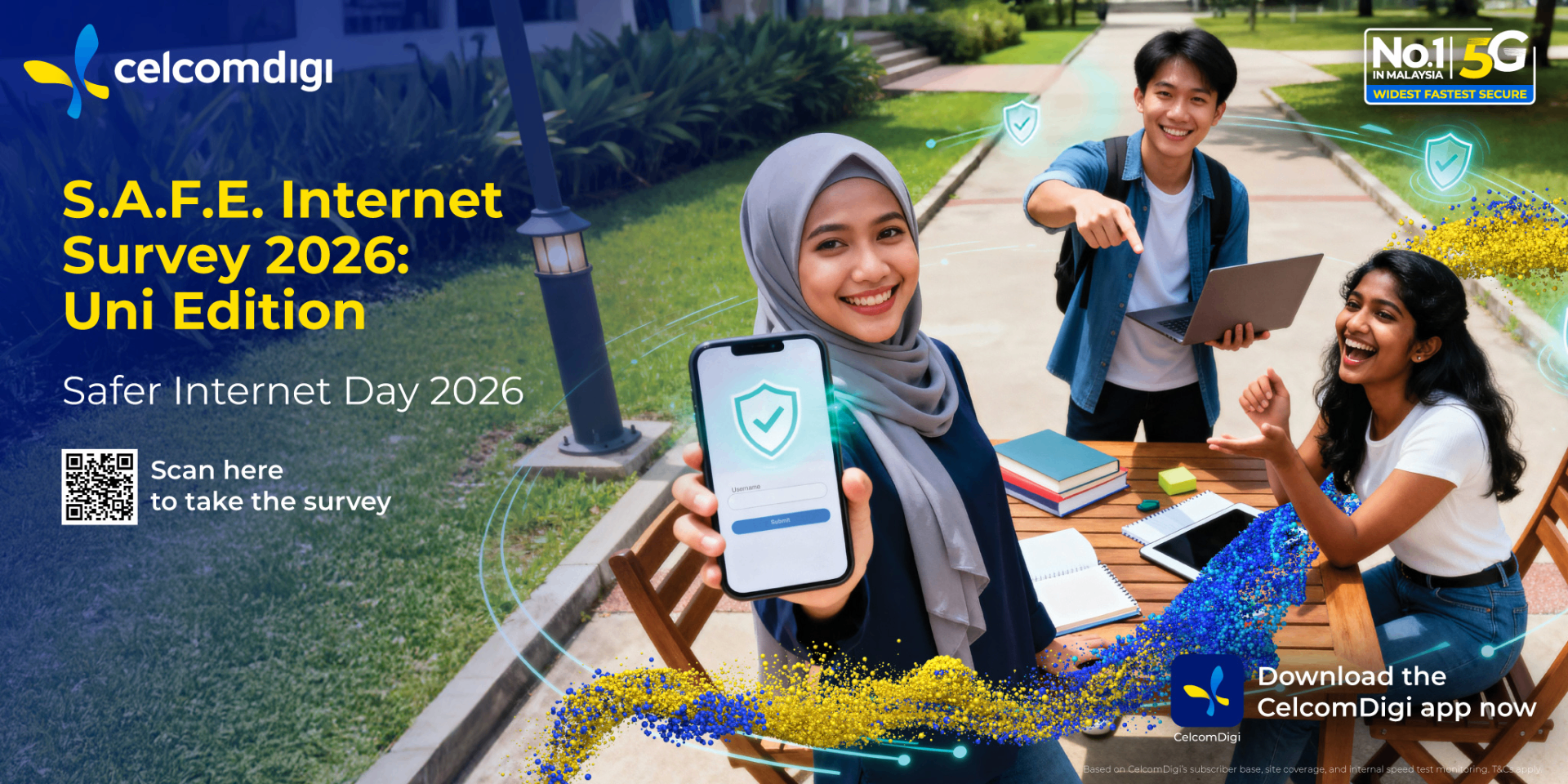 CelcomDigi Rolls Out S.A.F.E. Internet Survey 2026 to Study How Malaysian Youth Navigate Online Threats