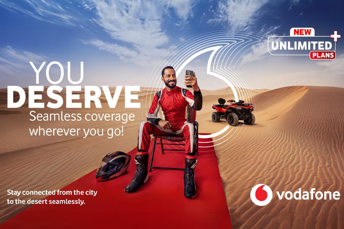 Vodafone Qatar Launches "You Deserve It" Campaign, Enhances Unlimited+ Plans with Roaming, Lifestyle Perks