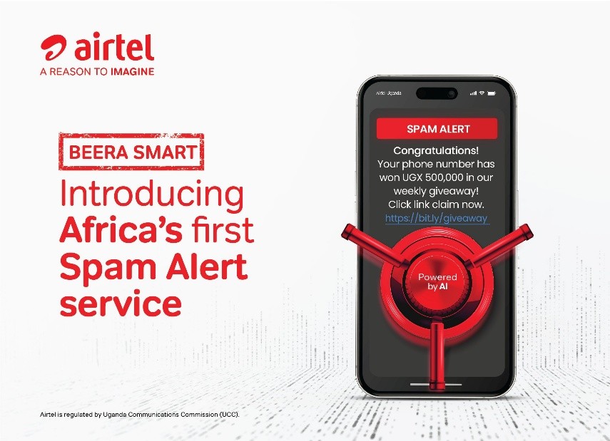 Airtel Uganda's innovative spam detection service